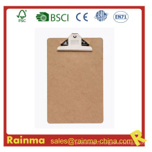 Дешевые A4 Size MDF Clipboard с бабочкой Clip